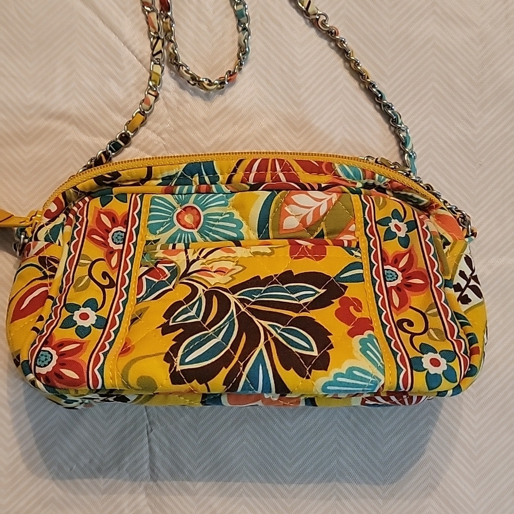 Vera Bradley Provencal Mini Chain Crossbody - Picture 2 of 11